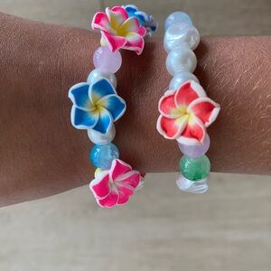 Floral Beaded Bracelets